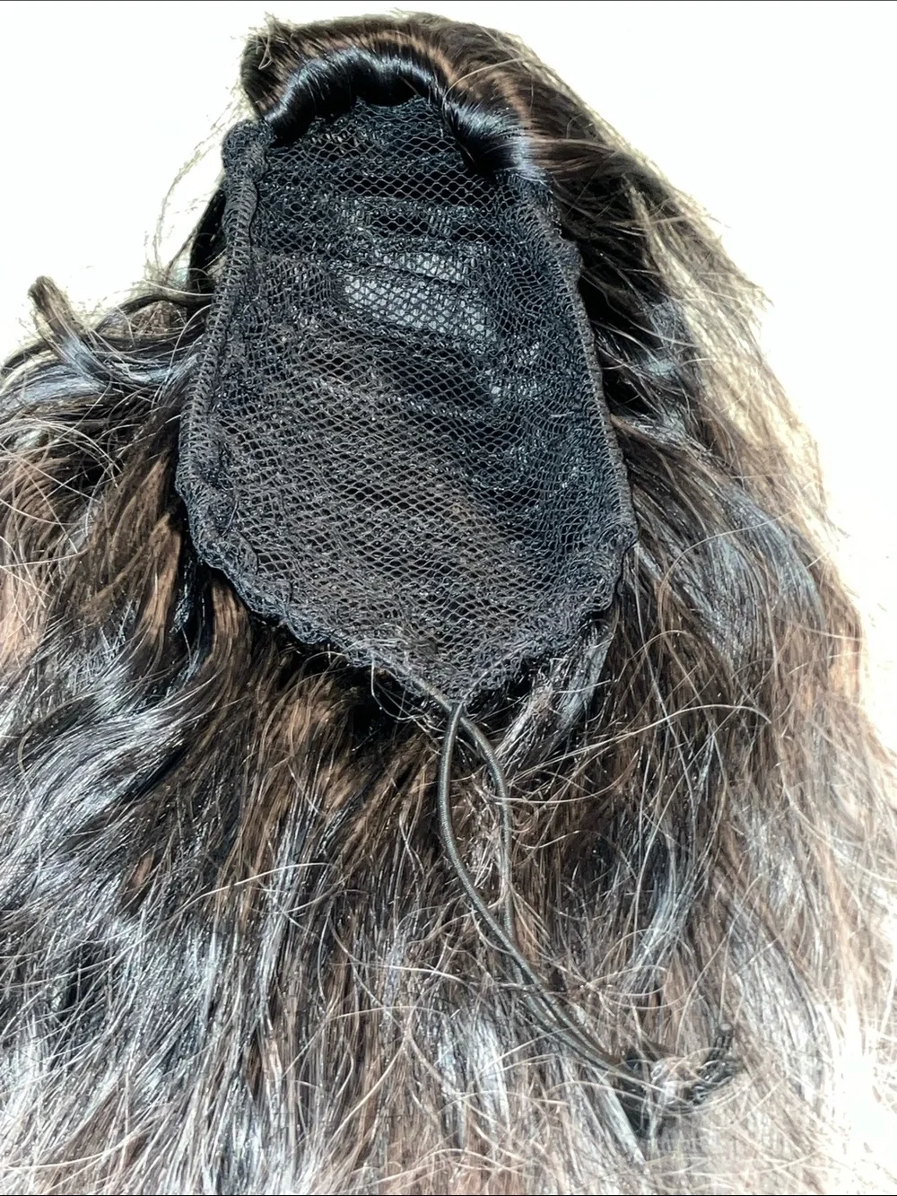 Wavy Clip-In Hair Extension in Silver Ash Blonde